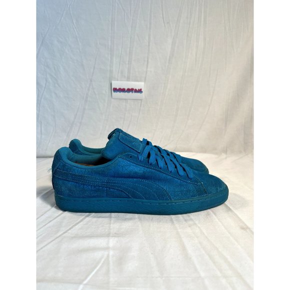 Puma Other - Puma Suede Classics Mens 10.5 Blue Casual Sneakers